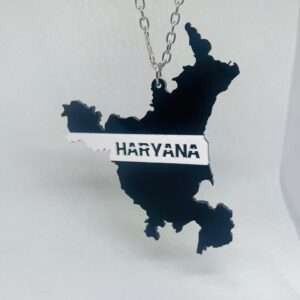 Haryana Map Car Hanging